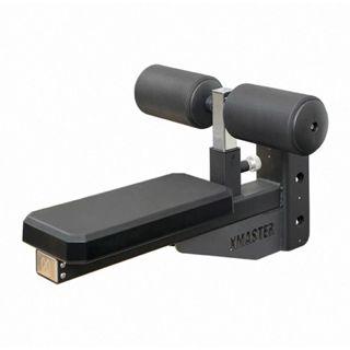 XMASTER GHD Glute Ham Developer - Alat Latihan Kaki & Otot Glutes Home Gym | Attachment untuk Bench & Cable Machine dengan Sistem Penguncian Cepat dan Bantalan Kaki yang Dapat Disesuaikan