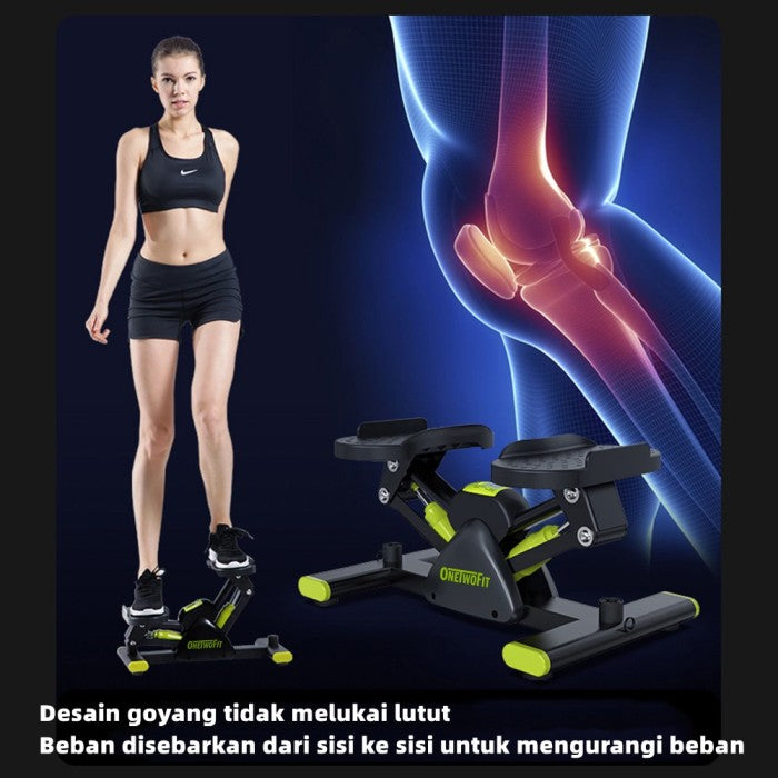 OneTwoFit Mini Stepper V-shape Air Climber Steper Walker Glider Steper