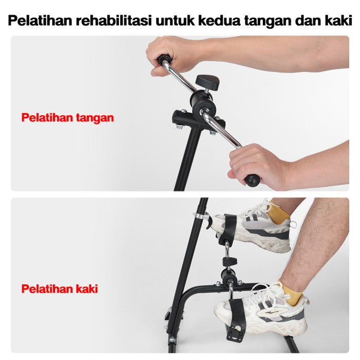 OneTwoFit Sepeda Statis Terapi Terapi Kaki dan Tangan Penderita