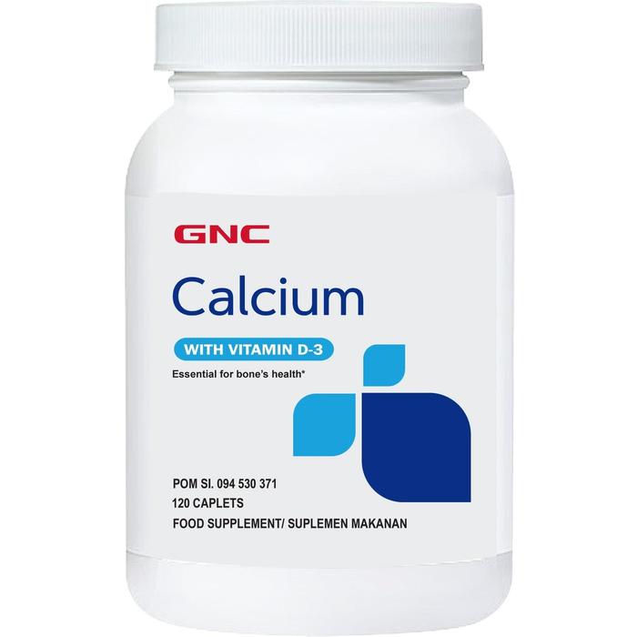 Gnc Calcium 600 With D-3 - 120 Kaplet (506570)