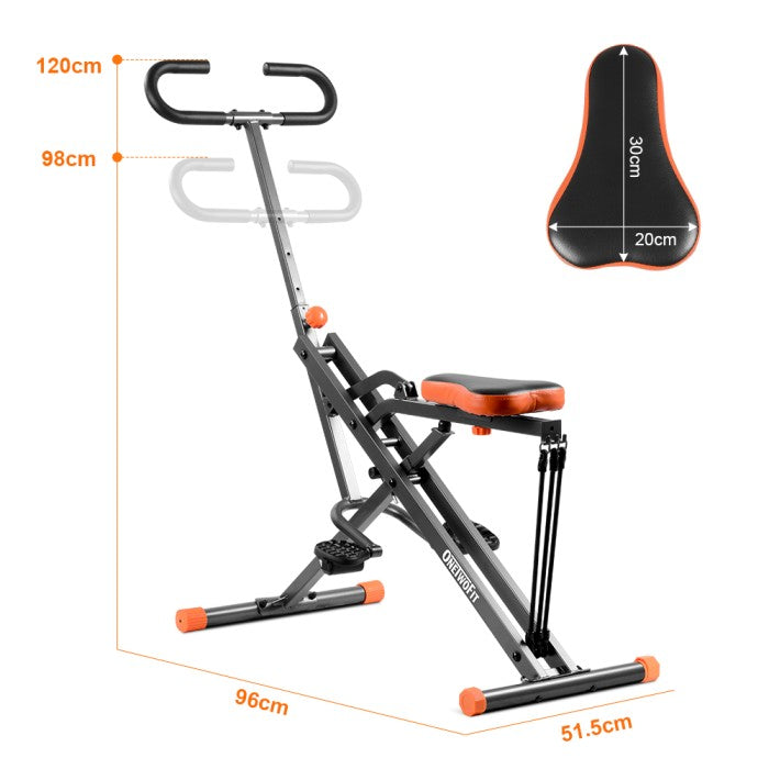 Onetwofit riding machine alat olahraga rumahan fitness gym