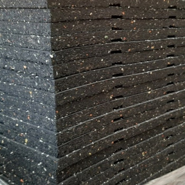 Rubber Tile Gym Floor 1M×1M×20MM Lantai Karet