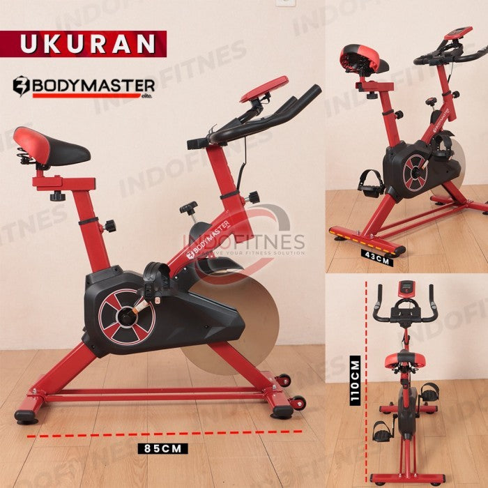 BODYMASTER Spinning Bike BM-707 Sepeda Statis Olahraga - Fitness RPM