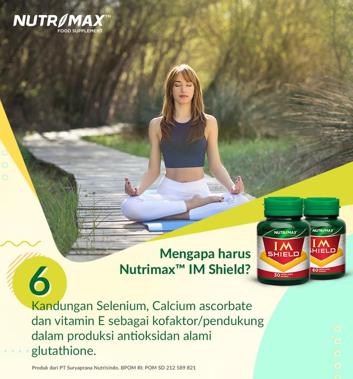 Nutrimax IM Shield isi 30 Tablet Daya Tahan Tubuh dan Antioksidan - 30 Tablet