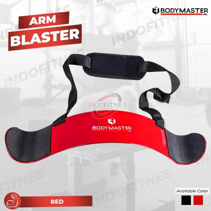 BODYMASTER Arm Blaster A206 Bicep Curl Isolator Support Preacher Curl - Merah