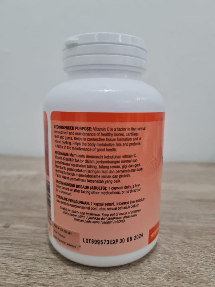 Natural Factors Vitamin C Buffered 1000 Mg 60 Capsul