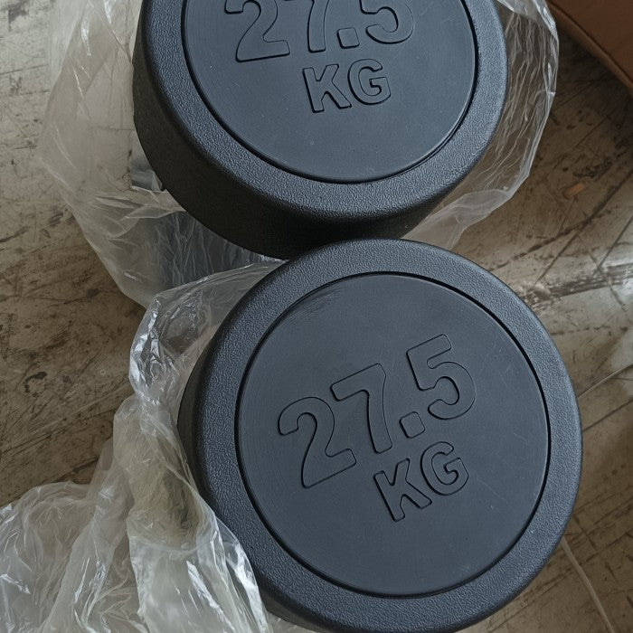 Rubber Dumbbell 2×27,5kg