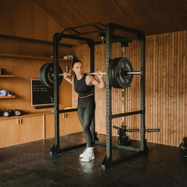 Decathlon CORENGTH Alat Angkat Beban Multifungsi Home Gym Power Rack 900 - 8902450