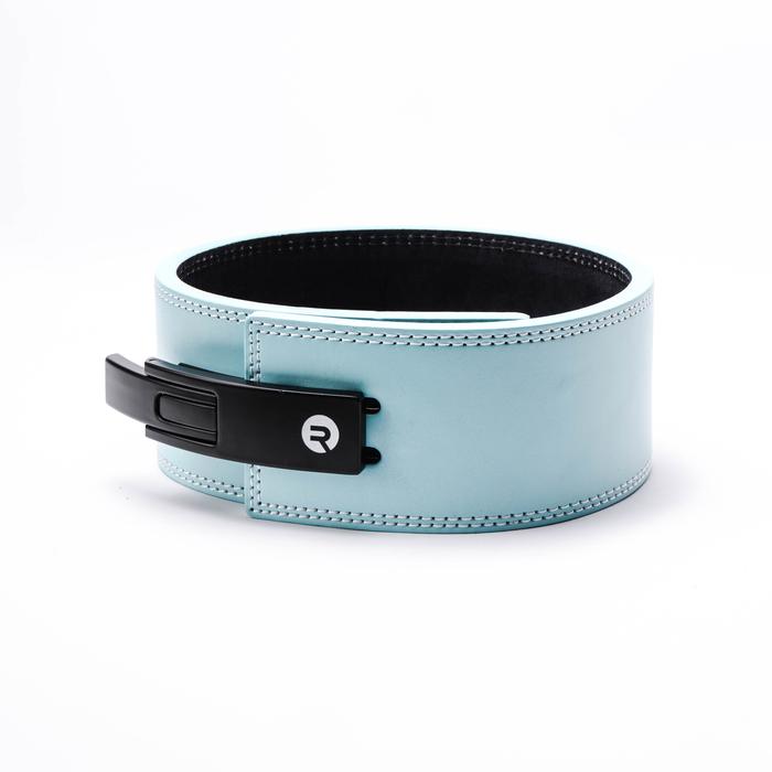 Rughen Lever Belt 12mm for Weight Lifting - Colored Edition - Putih, 2XS QuickAdjust