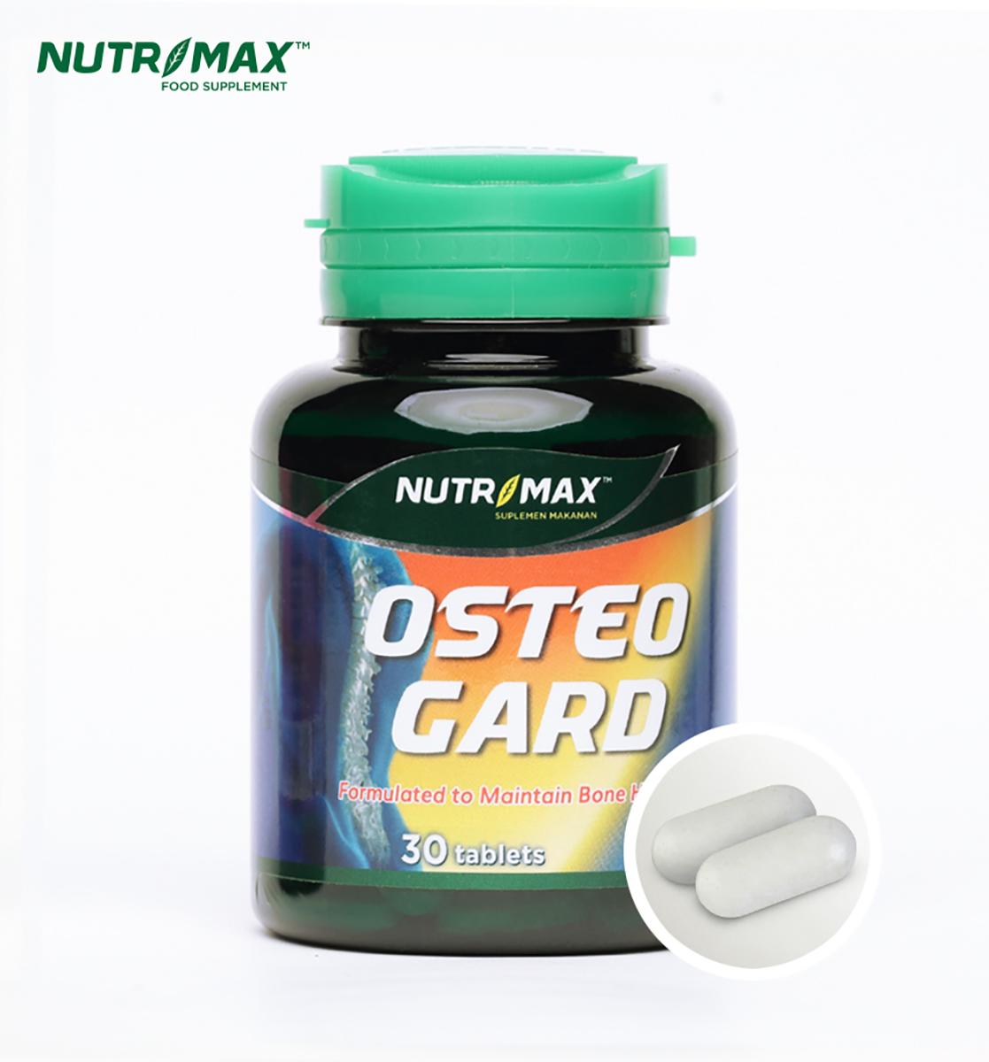 Nutrimax Osteo Gard Kalsium Tulang Osteoporosis Isi 30 Tablet - 30 TABLET