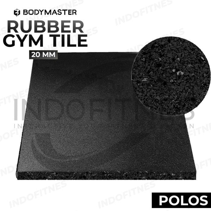 BODYMASTER Gym Floor Puzzle Matras Lantai Fitness Gym Mat Rubber Karet - Polos, BELUM ONGKIR