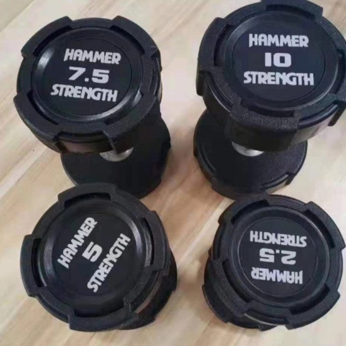 Hammer Strength Urethane Dumbbell Set 2,5-25kg