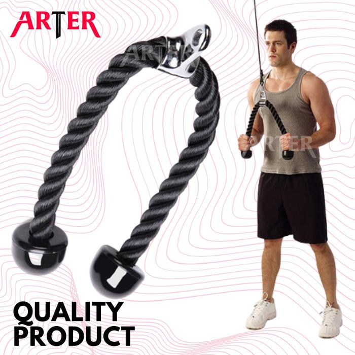 ARTER Tricep Rope Tali Pull Rope Biceps Latihan Otot Trisep Gym Acc