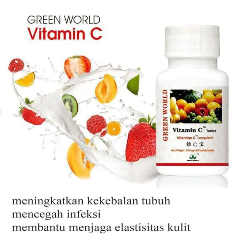 Greenworld Vitamin C 700mg 60 Tablet