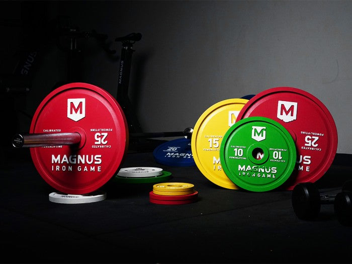 POWERLIFTING PLATES COLOR MAGNUS IRON GAME - 2,5 KG