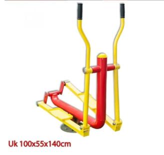 paket alat fitness outdoor taman olahraga bergaransi (3alat) elliptical, horse rider, upright bike