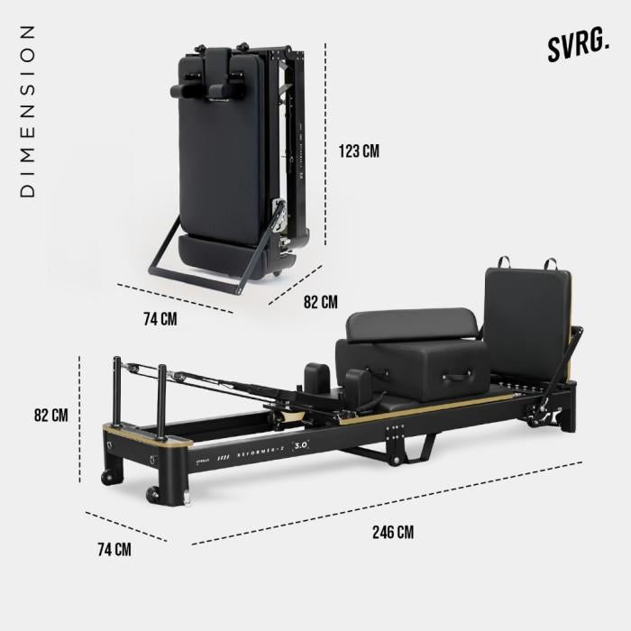Reformer Z 3.0 Foldable - Black Series