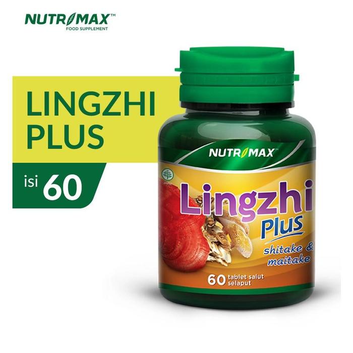 Nutrimax Lingzhi Plus untuk Detox Detoksifikasi Antioksidan Imunitas Alergi Keputihan - 30 Naturecaps