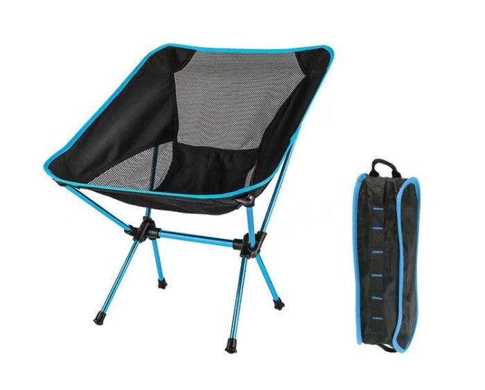 OneTwoFit Kursi Lipat Camping Outdoor Premium Memancing Portable Chair - Merah