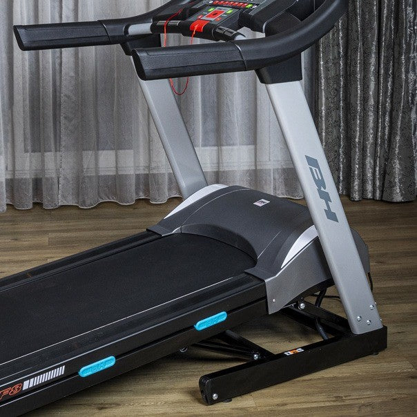 BH Fitness - F8 Folding Treadmill Dual Console Running| PrimaFit