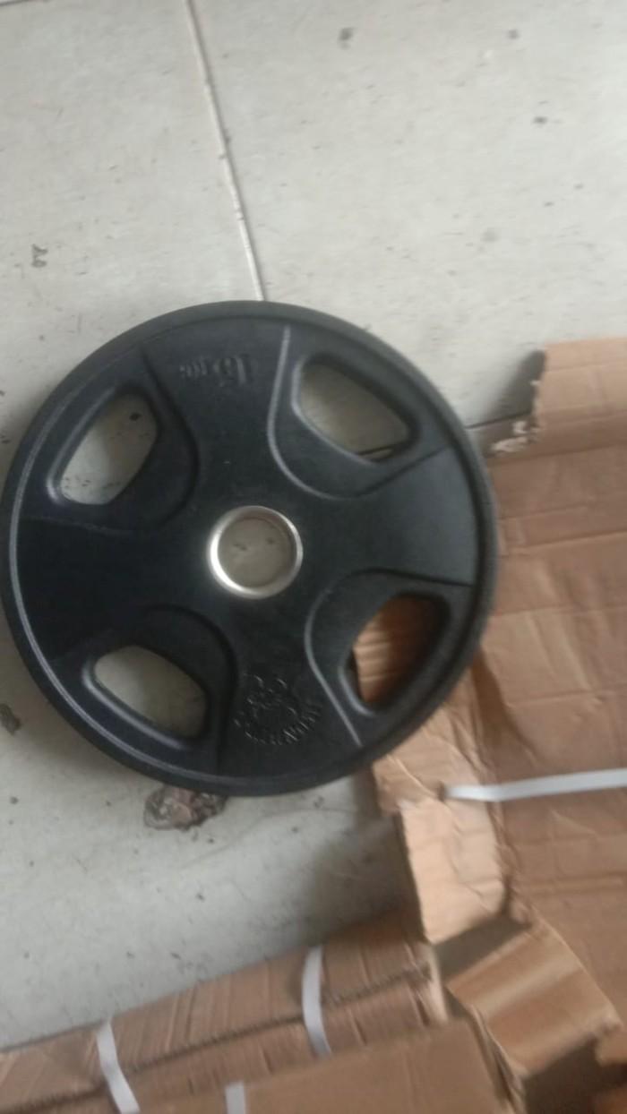 barbel rubber dumbell 5 kg diameter 5 cm