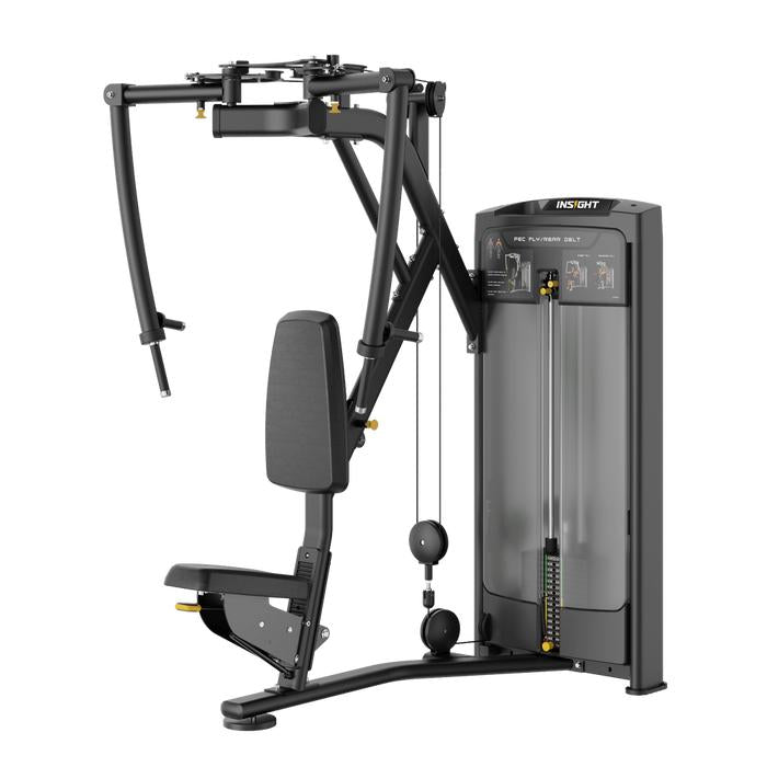 Insight Premium Pec Fly Rear Delt RE8003 Alat Fitness Fitnes Komersial