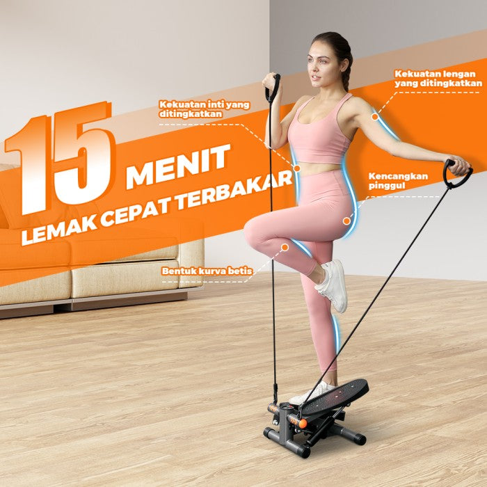 OneTwoFit Mini Stepper Air Climber Stepper Alat Fitness Olahraga Alat Gym Stepper