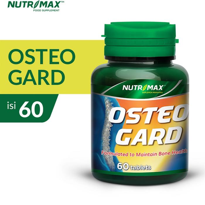 Nutrimax Osteogard Kalsium Tulang Osteoporosis Kesehatan Gigi Kuku Mudah Patah Kalsium Ibu Hamil - 30 Tablet