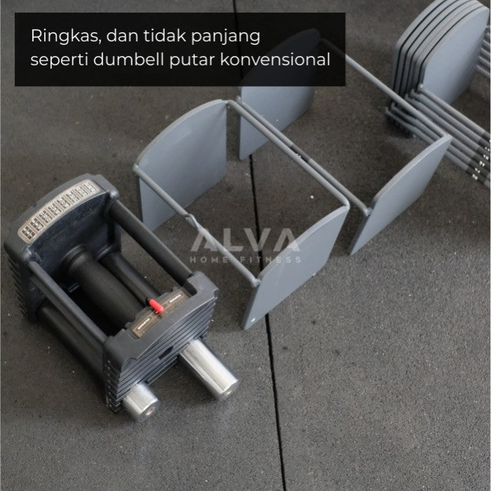 Adjustable Dumbell Power Block - Dumbel Powerblock 26 KG (Pair)