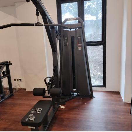 alat fitness DHZ Lat Pulldown Row E3085 Lat Pulley Machine Pull Down Fitness