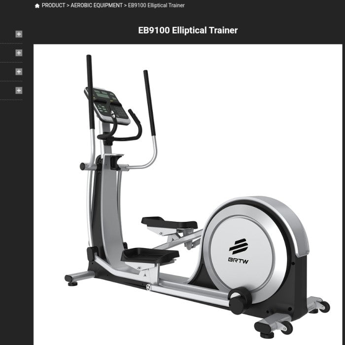 BRTW EB9100 Eleptical Cross Trainer /Commercial Equipment Fitness
