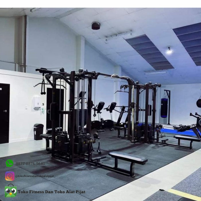 AnyFit PE409 8-STACK STATION / MASHINE CABLLE JUNGGLE / PREMIUM CLASS - Pembayaran Ke2