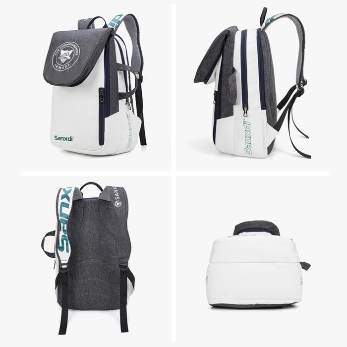 OneTwoFit Tas Ransel Badminton Ransel Raket Multifungsi Foldable Tas