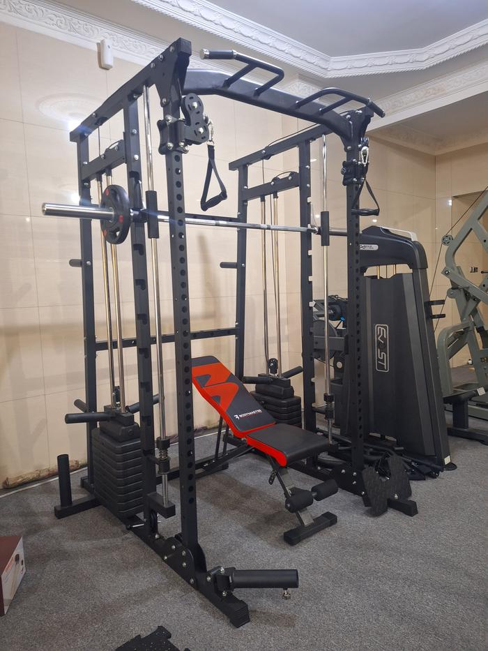 smith machine-lifesports m200(original)smith machine-smith multi-smith multipungsi-power rack-smith machine
