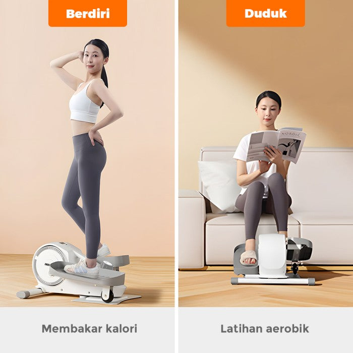 OneTwoFit Mini Exercise Bike Sepeda Statis Terapi Portable Mini Bike