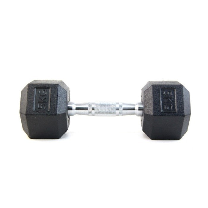Dumble Hexago Dumbbell Hexagonal 5Kg F252 Dumbel Dumbell Segienam