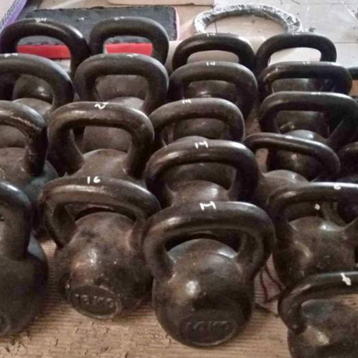 kettlebell 20 kg barbell fitness Kettlebell 20 kg full besi cor ketelbel ketlebell original