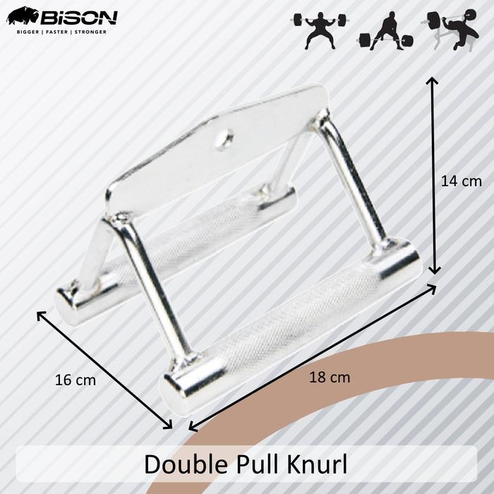 Double Pull Handle Attachment Gym