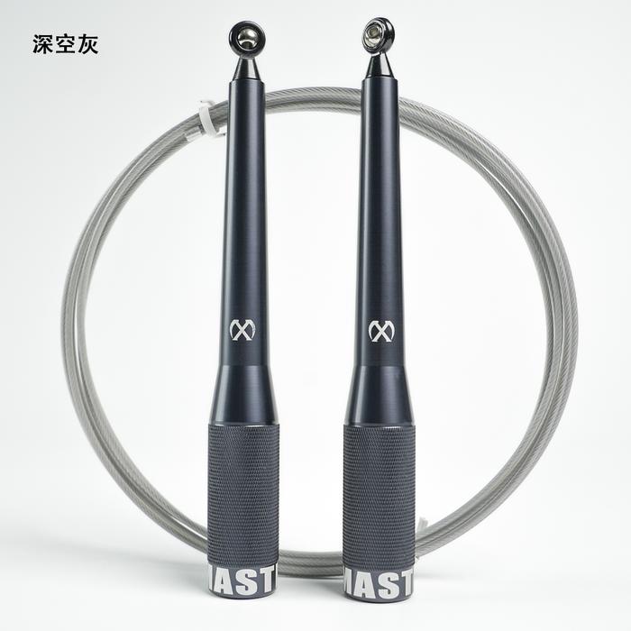 XMASTER Tali Skipping Speed – Jump Rope Gym dengan Bearing & Gagang Aluminium | Cocok CrossFit & Home Workout - TF-Blue
