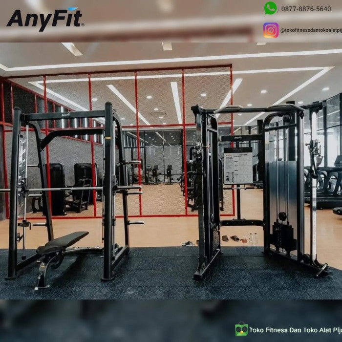 AnyFit PE402 FUNCTIONAL DUAL TRAINER Weight Stack: 124 kg/273 lbs