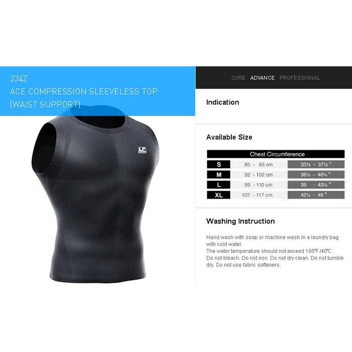 LP SUPPORT EMBIOZ SHOULDER SC TOP (L/S) LP-230Z - S