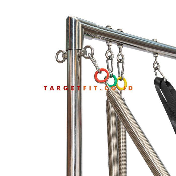 BLOOMS ALUMINIUM ALLOY SMALL REFORMER WITH TOWER BS-AT10 / PILATES REFORMER
