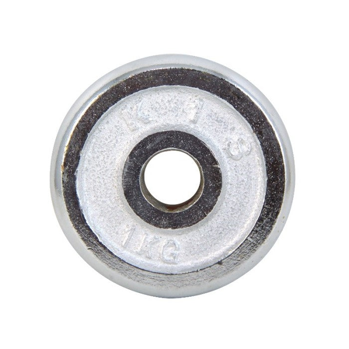 PLAT BEBAN CHROME 1Kg - WEIGHT PLATE ONLY TIPE F622 MURAH