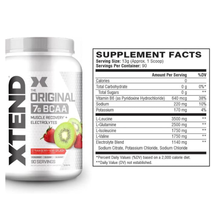 Scivation Xtend BCAA 90 Serving - ITALIAN BLOOD, Topi