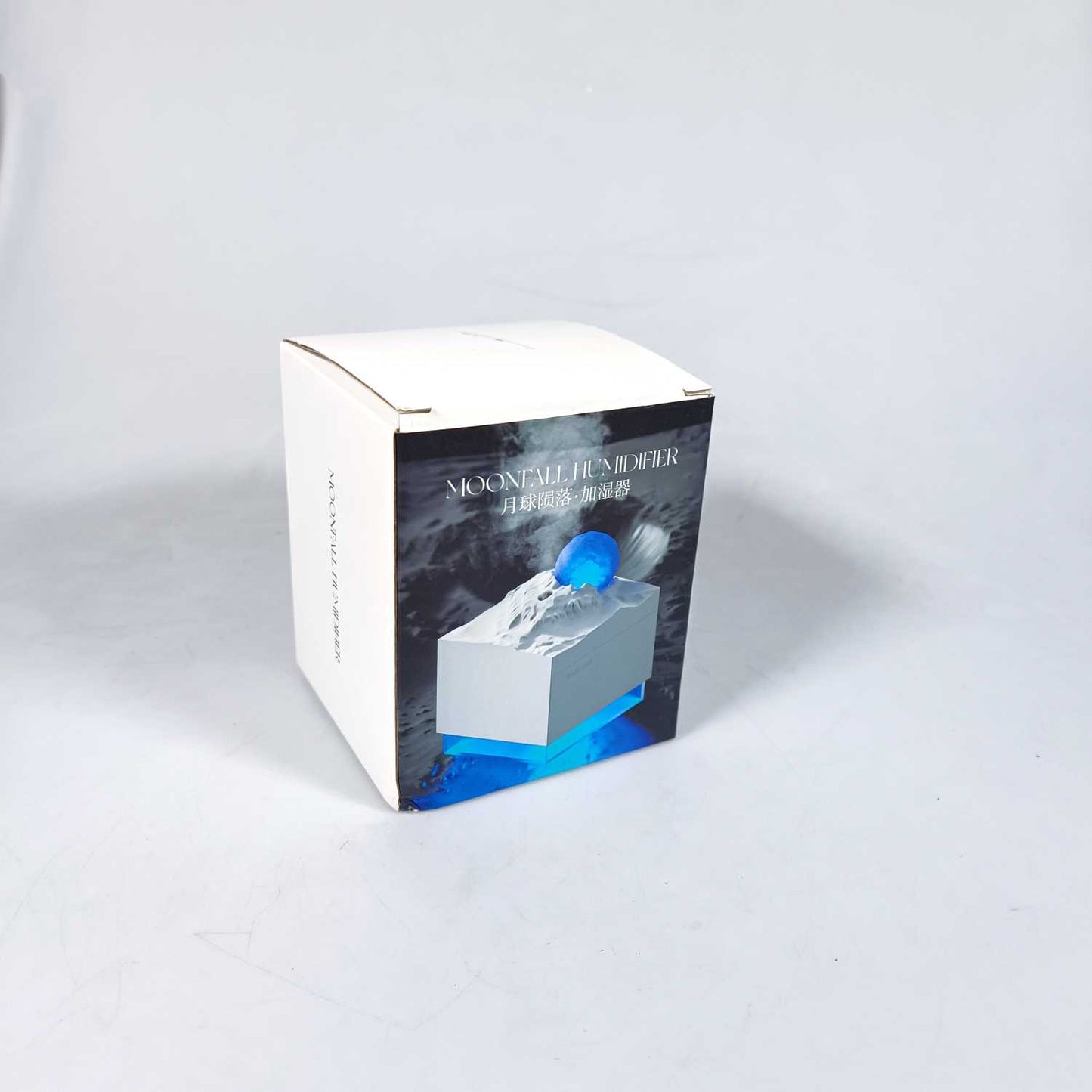 ASGOAL Air Humidifier Mini Ultrasonic Diffuser Night Light Moon 300ml - AG30