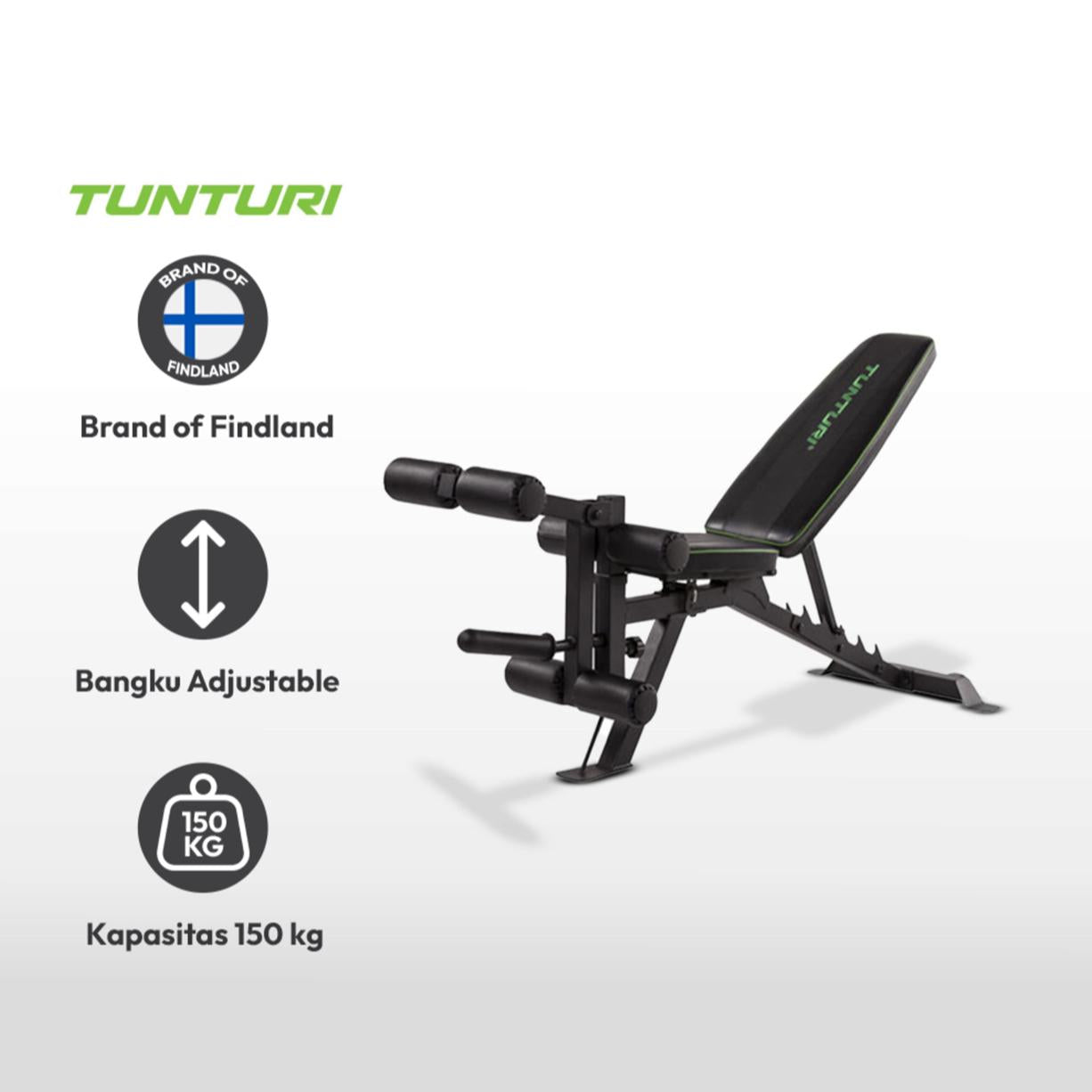 Tunturi Multi Bench Ub60 Hitam