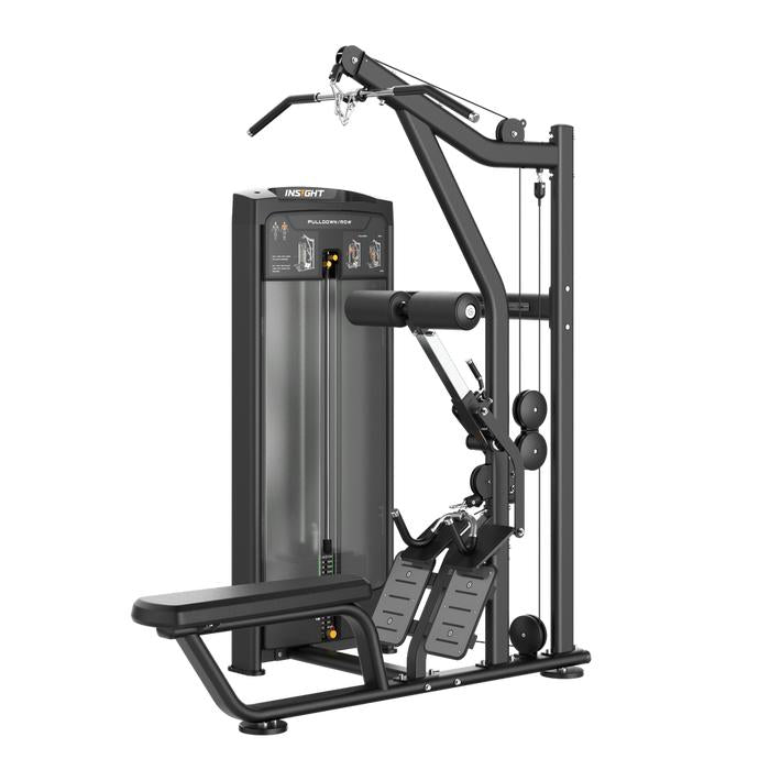 Insight Premium Pulldown Row RE8026 Alat Fitness Gym Komersial Import