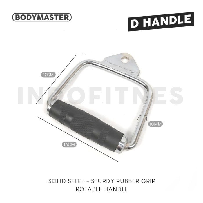 BODYMASTER D Handle Single BM-A236 Cable Attachement Gym Fitnes