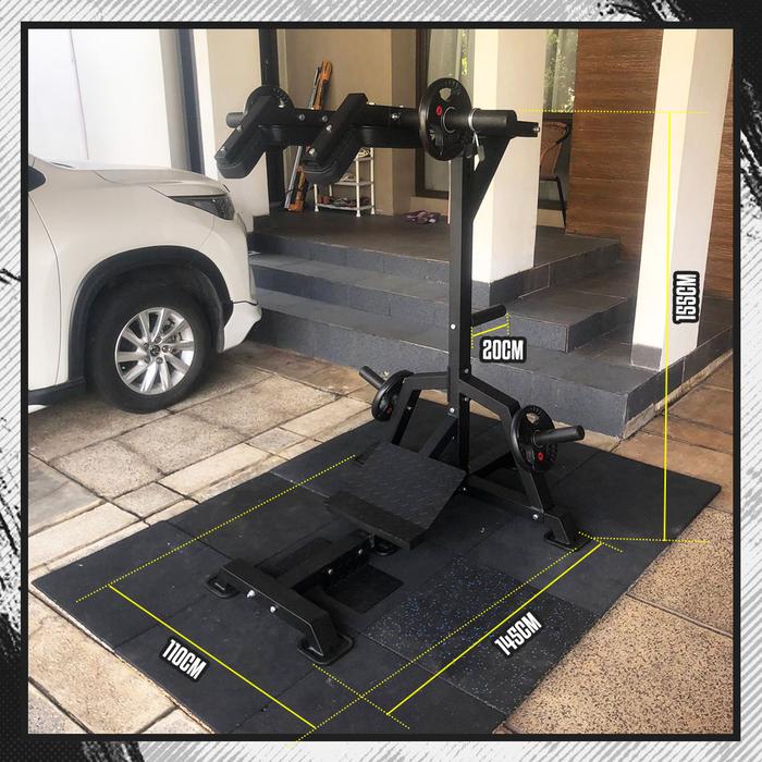 Vertical Huck Leverage Squat & Calf Machine / Alat Squat Multifungsi SD-5120HK