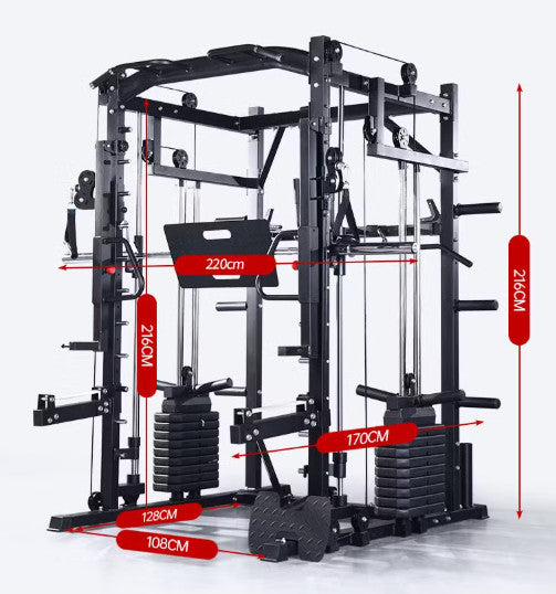 Smith Multi Fungsi USAFIT UF 019 Smith Machine 3D Fitness,Power Rack Fitness,Power Cage,Multi Fungsi Power Rack